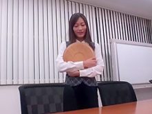 Exotic Japanese chick Aoki Misora in Fabulous Blowjob/Fera, Secretary JAV movie