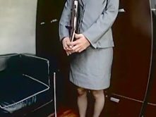 Exotic Japanese chick Ran Kayama, Chika Arimura, Misa Takada in Incredible Secretary, Handjobs JAV clip