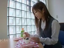 Exotic Japanese model Koharu Yuzuki in Best Secretary, Office JAV scene