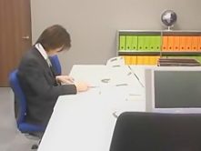 Fabulous Japanese chick Honami Takasaka in Exotic Stockings/Pansuto, Secretary JAV movie