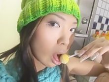 Fabulous Japanese girl in Crazy Small Tits, Stockings/Pansuto JAV scene
