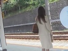 Fabulous Japanese model Aki Anzai in Incredible Stockings/Pansuto, Masturbation/Onanii JAV movie