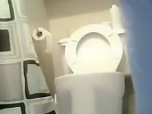 First bathroom spycam