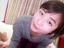 Hanako Miyakuni Big Tits Fingering Cock While Talking Languish