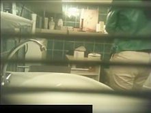 Hidden cam behind the bathroom window