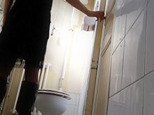 Hidden cam in bathroom