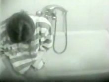 Hidden cam in bathroom caught my girlfriend masturbating