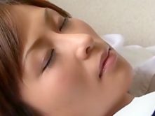 Horny Japanese chick Akari Asahina in Exotic Stockings/Pansuto, Cunnilingus JAV movie