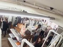 Horny Japanese chick Nene Takeshima, Maki Mitsuya, Sakura Kiryu in Hottest Big Tits, Lingerie JAV clip