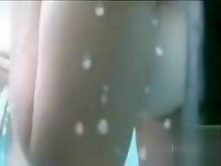 Hot doggystyle coitus under the shower