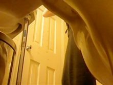 hot girlfriend caught naked in bathroom – hidden camera