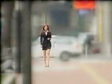 Hottest Japanese model Leila Aisaki in Fabulous Public, Voyeur JAV clip