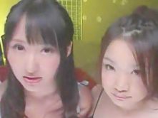 Hottest Japanese whore Sayaka Kazuki, Mikoro Mochida in Fabulous Lesbian, Dildos/Toys JAV clip