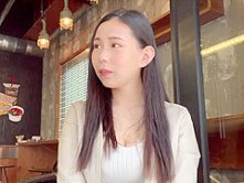 Iカップの鬼乳美容部員奥様を全力GETで生挿入に持込む