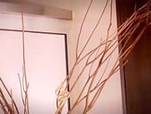 Incredible Japanese model Yui Hoshino in Horny Fishnet, Lingerie JAV movie