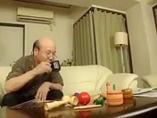 japanese father and daughter