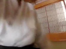 Karate master pegging his ass