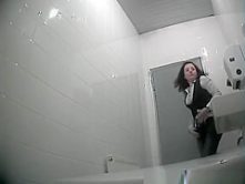 Lady in the bathroom 2