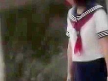 (MGQ-005) Japanese schoolgirl urinal slut