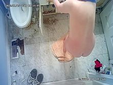 Milf mature wife barhroom nude shower cam
