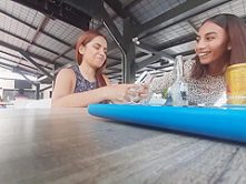 My Boyfriend Invites A Friend To Have A Beer With Us To Warm Up