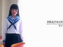 NAGOMI in Uniform Beautiful Young Lady part 1
