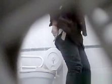 Office building toilet