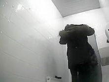 Public toilet spycam