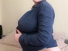 Sex with a lush babe , which has huge natural tits (18 y/o)