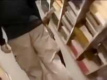 Shy Wet Librarian Gets Fingered And Fucked In The Bathroom