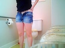Sister in Toilet