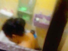 Spying on my sister in law in the shower