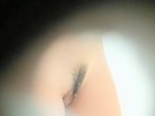 Trimmed vagina of the attractive stepsister