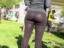 Two hot pawgs in spandex