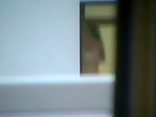 Woman hidden spy bath
