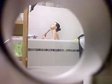Woman spied during her bath