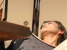 03E2204- Peep mature woman dildo masturbation