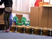 Babysitter caught on hidden camera