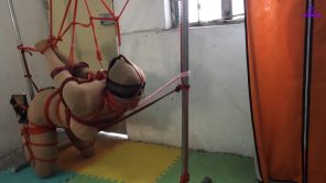 Bald Asian Tied Up Tight