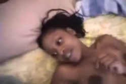 Black girl wants her white bf to fuck her pussy