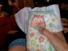 Diaper Smex (with used girls Goodnites)