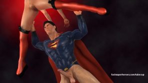 Harley’s juicy pussy coves Superman