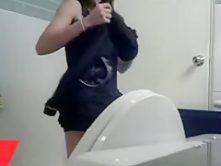 Indonesian peeing toilet spycam