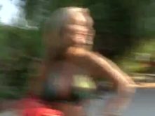 Lesbians from Sweden made hot threesome