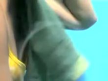 Naked girls showing their pussies on the hidden camera