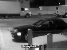 Parking lot security blowjob