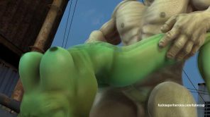 She hulk and the rock hard Juggernaut