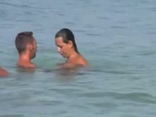two Couples Caught by Voyeur in the Dunes (Cap d’Agde, France)