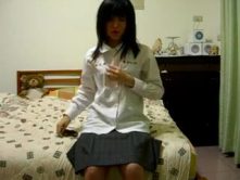 unshaved chinese cutie on livecam
