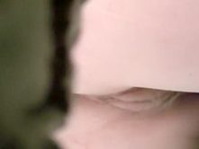 Up close shot of pissing pussy